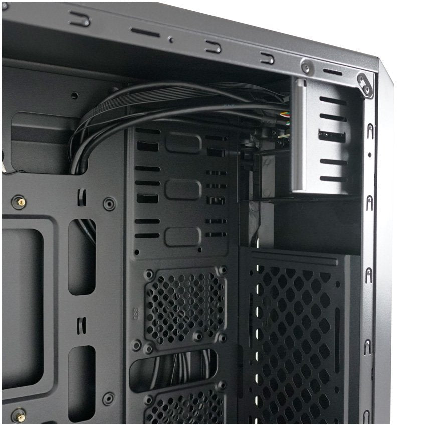 Caja Pc Lc-Power Lc-7039b-On Midi Black 2xusb3 (W/O Psu); Black