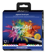 EAN 4007817096994 - Staedtler Pigment Arts Brush Pen Basic Colors rotulador Multicolor 12 pieza(s) imagen 1