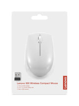Ratón  Lenovo 300 Wireless Mouse?Grey Ambidextro Rf Inalámbrico Óptico 1000 Dpi