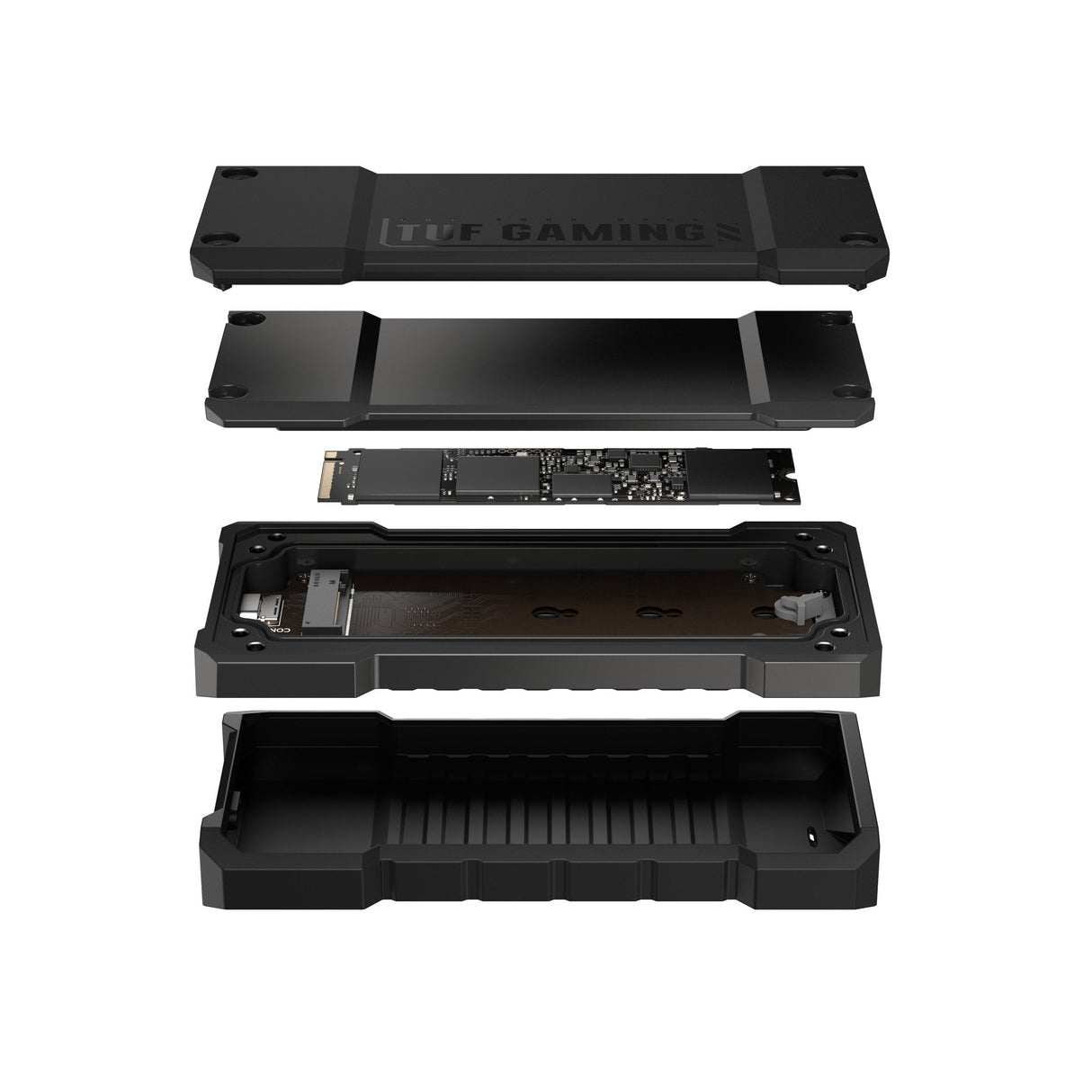 Asus Tuf Gaming A2 Caja Externa Para Unidad De Estado Sólido (Ssd) Negro M.2