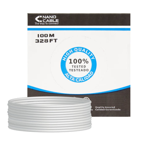 EAN 8433281002388 - Nanocable 10.20.0302 cable de red Gris Cat5e U/UTP (UTP) imagen 1