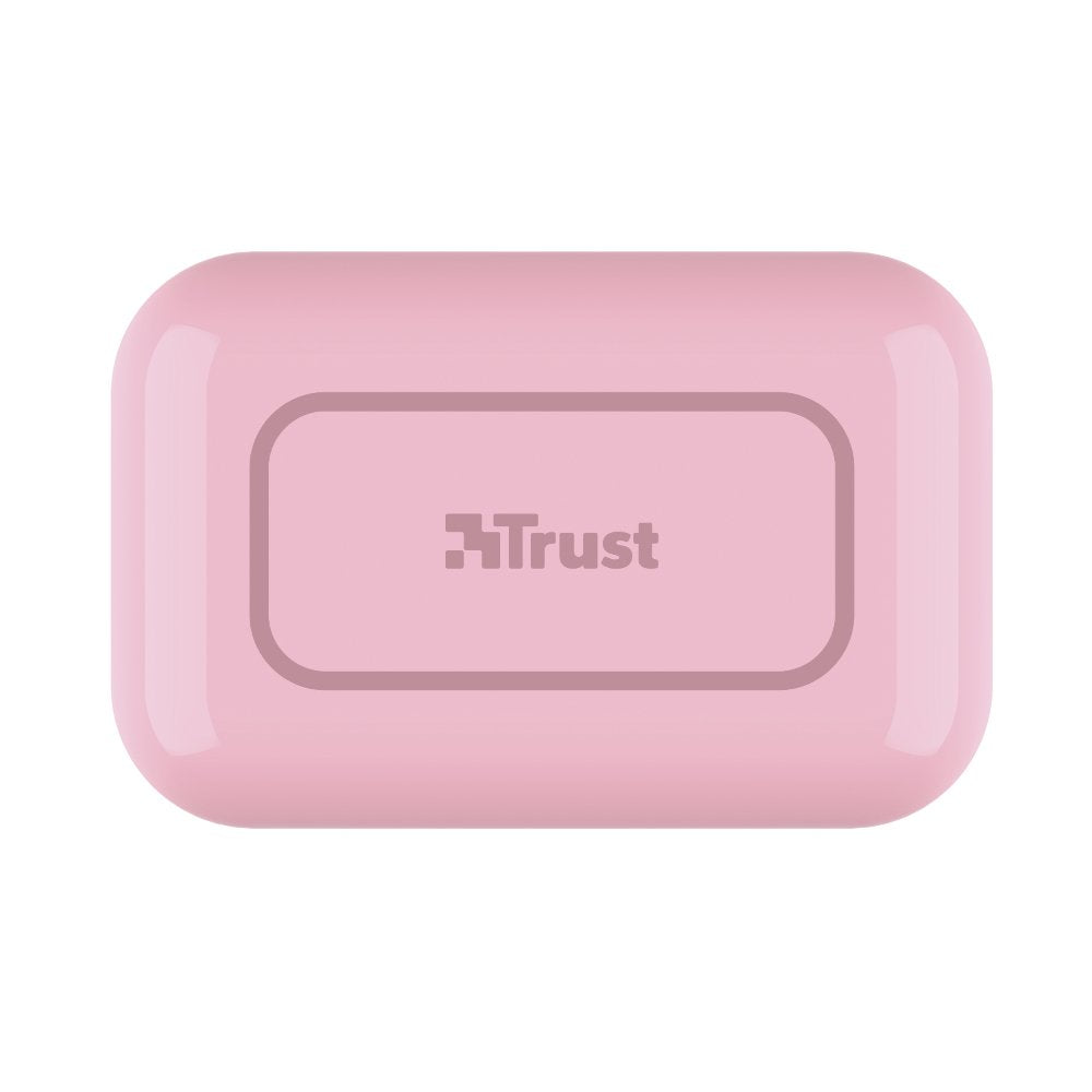 Auriculares Bluetooth Trust Primo Touch Con Estuche De Carga Autonomía 4h Rosas