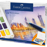 Faber Castell Acuarelas Creative Studio Pastillas Estuche De 24 C/Surtidos