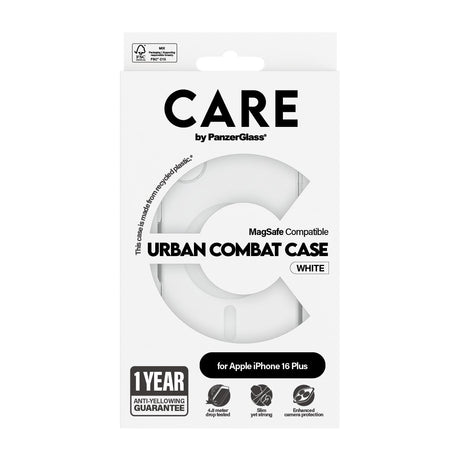 EAN 5715685004056 - PanzerGlass CARE™ by ® Urban Combat Case Transparent w. White MagSafe iPhone 16 Plus funda para teléfono  imagen 3