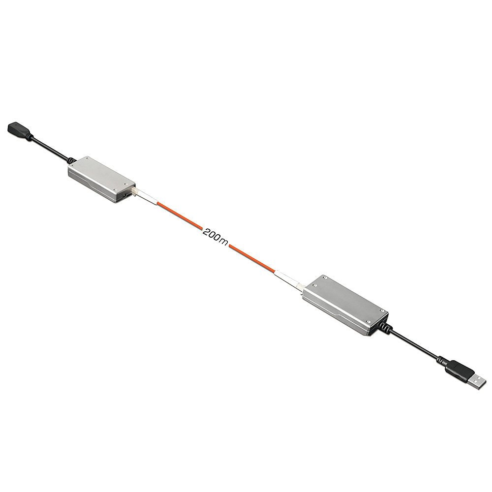 Lindy Extensor Usb 2.0 Mm Lwl Fibra Óptica Multimodo F 200m