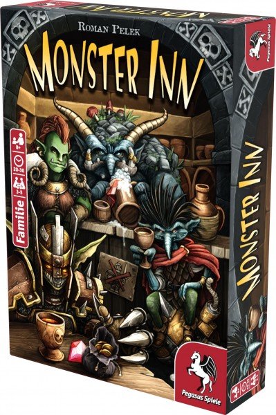 EAN 4250231734342 - Pegasus Spiele Monster Inn Juego de mesa Interpretación de roles imagen 2