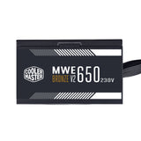 EAN 0884102076701 - Cooler Master MWE 650 Bronze 230V V2 unidad de fuente de alimentación 650 W 24-pin ATX ATX Negro imagen 4