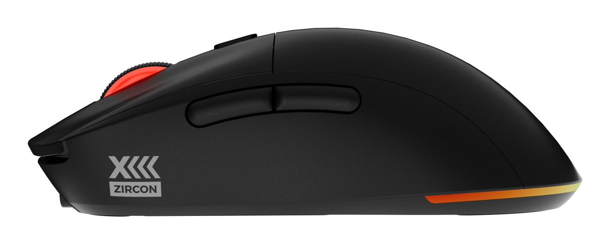 Raton Gaming Genesis Zircon Xiii Customizable Inalambrico 26000 Dpi Negro