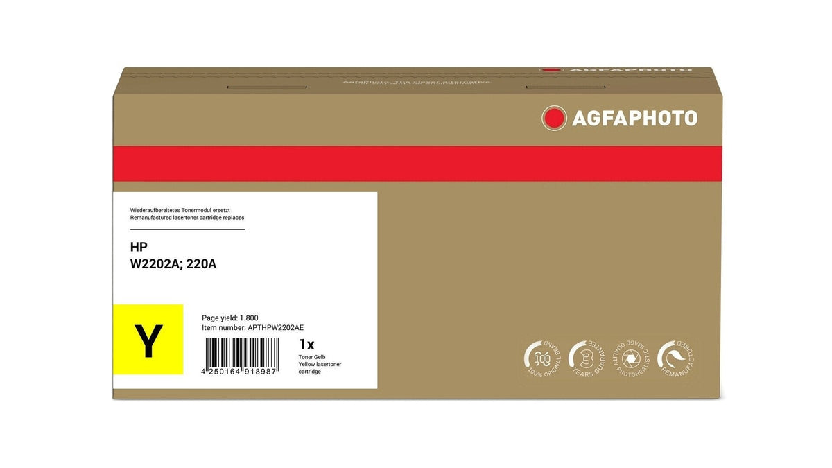 Agfa Photo Tóner Amarillo Apthpw2202ae  1800 Copias