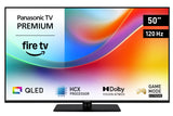 127,0cm 50" (3840x2160) Panasonic Tv-50w85b 16:9 4k Qled 120hz Fire Tv Hdr Dolby Atmos