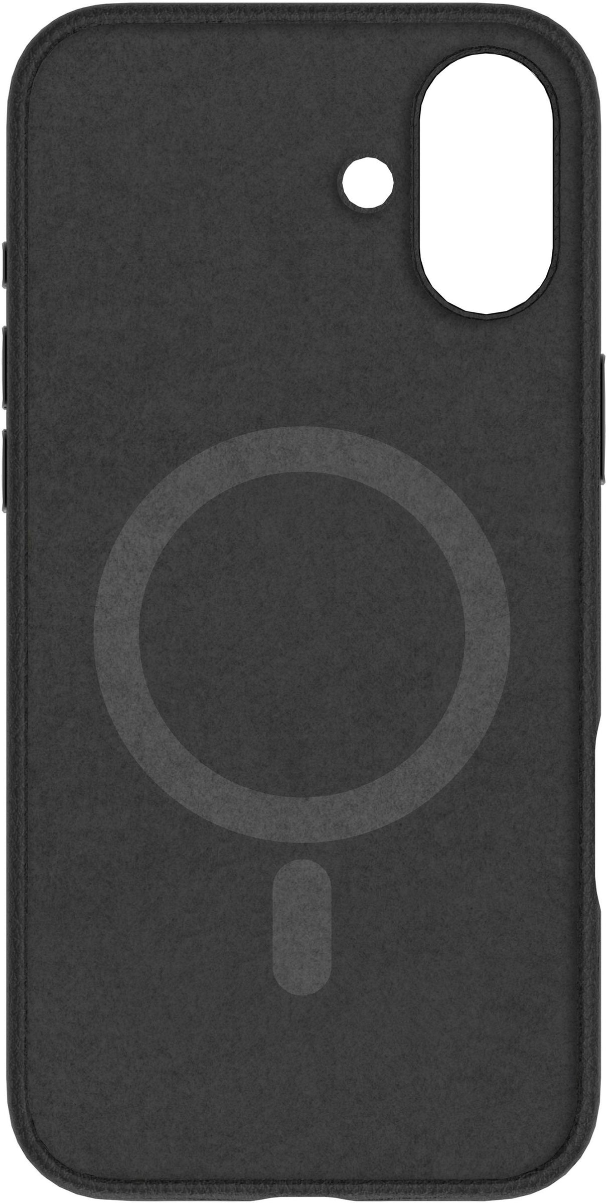 Infinite Venice Iphone 16  Black Leather Magnetic Cover.