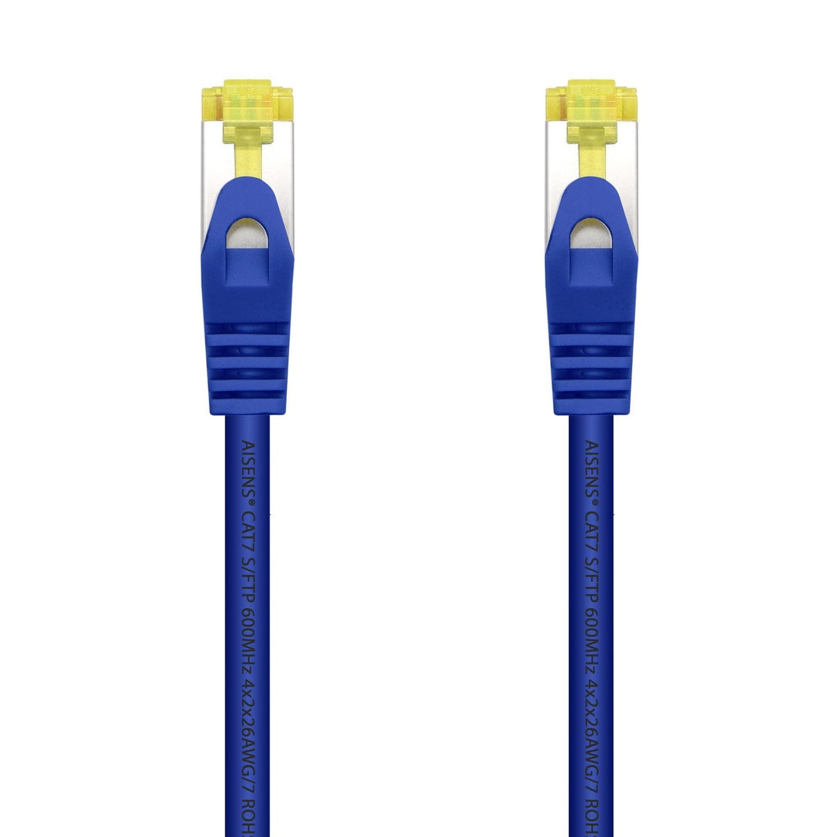 Aisens Cable De Red Rj45 Lszh Cat.7 600 Mhz S/Ftp Pimf Awg26 - 2m - Azul