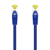 Aisens Cable De Red Rj45 Lszh Cat.7 600 Mhz S/Ftp Pimf Awg26 - 25cm - Azul