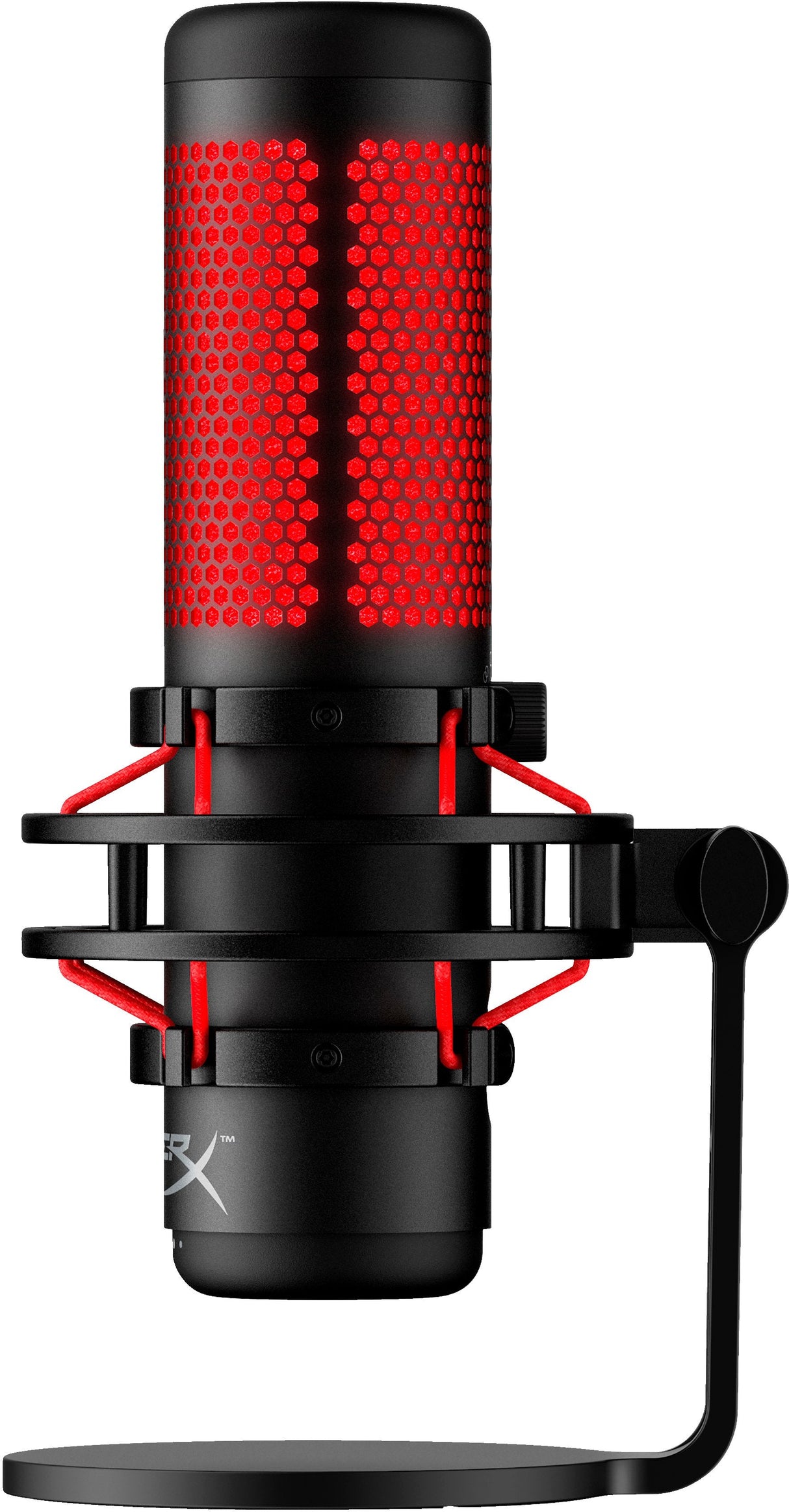 Hyperx Quadcast Micrófono De Condensador Rojo 4p5p6aa