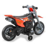 Jamara Ride-On Motorrad Power Bike 6v Naranja 2+