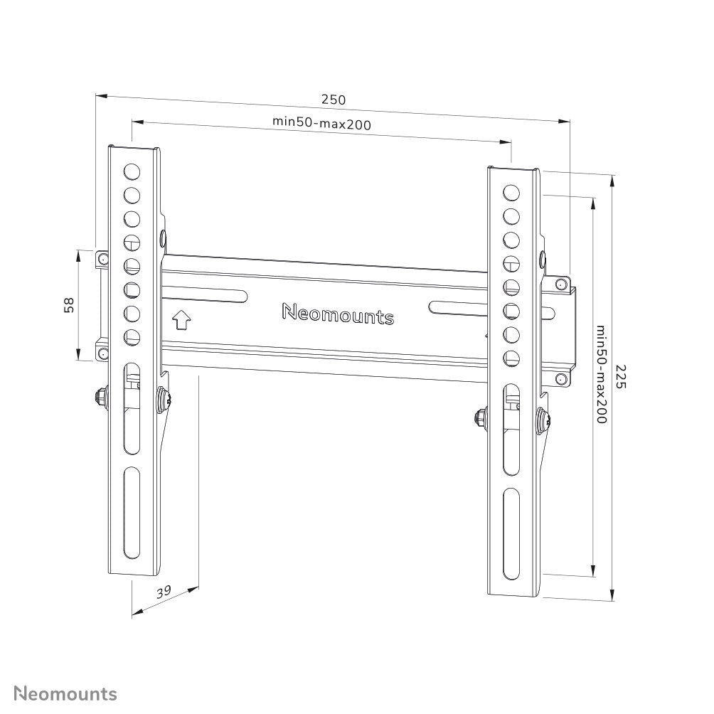 EAN 8717371449612 - Neomounts WL30-350BL12 soporte para TV 139,7 cm (55") Negro imagen 14