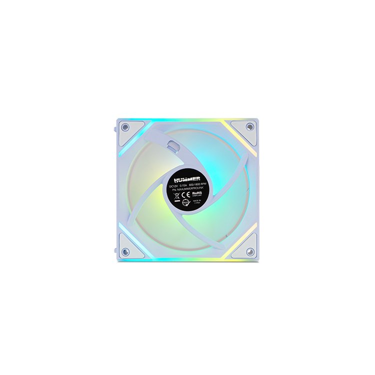 Ventiladores Pc Pack 3  Nox Pro Link Argb 12cm Blancos