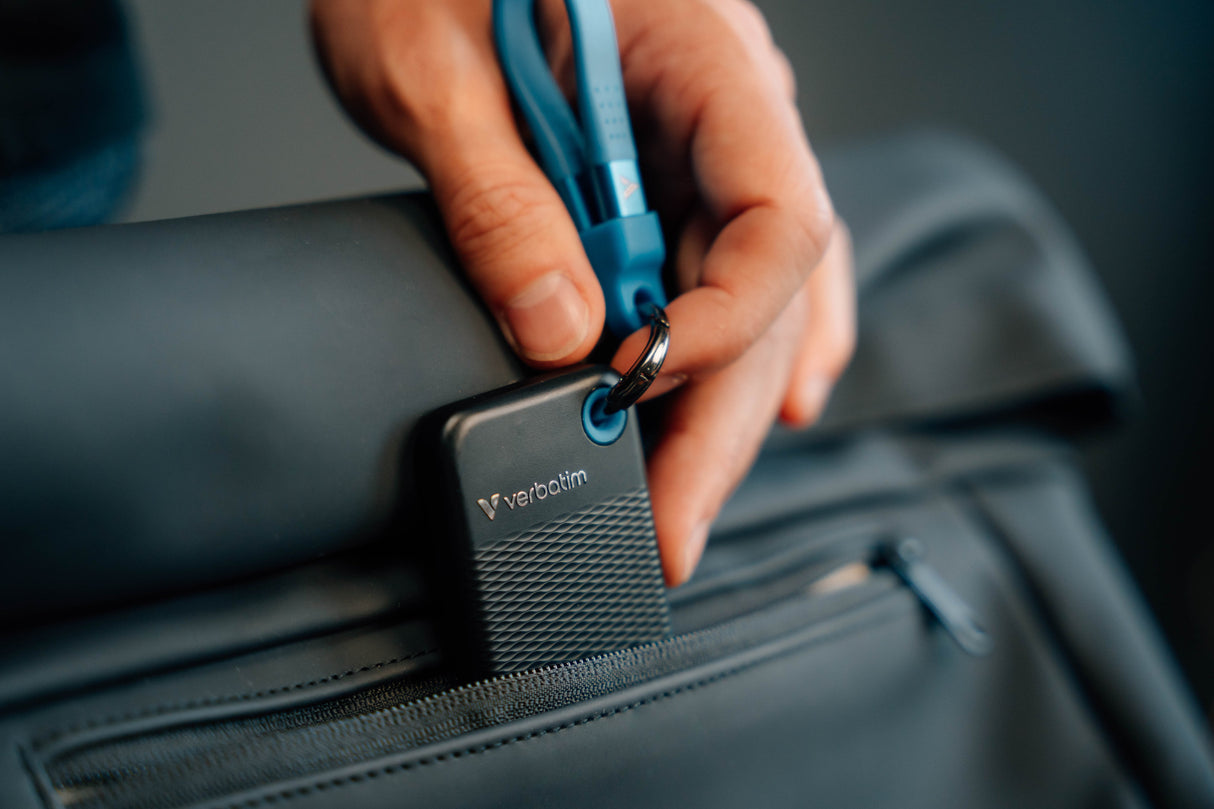 Verbatim Pocket Ssd 1 Tb Usb Tipo C 3.2 Gen 2 (3.1 Gen 2) Negro, Azul