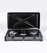 EAN 5902230901421 - Ravanson K-03TB Negro, Blanco Encimera 60 cm Encimera de gas 3 zona(s) imagen 1