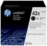 EAN 0882780984905 - HP 42X 2-pack High Yield Black Original LaserJet Toner Cartridges cartucho de tóner 2 pieza(s) imagen 2