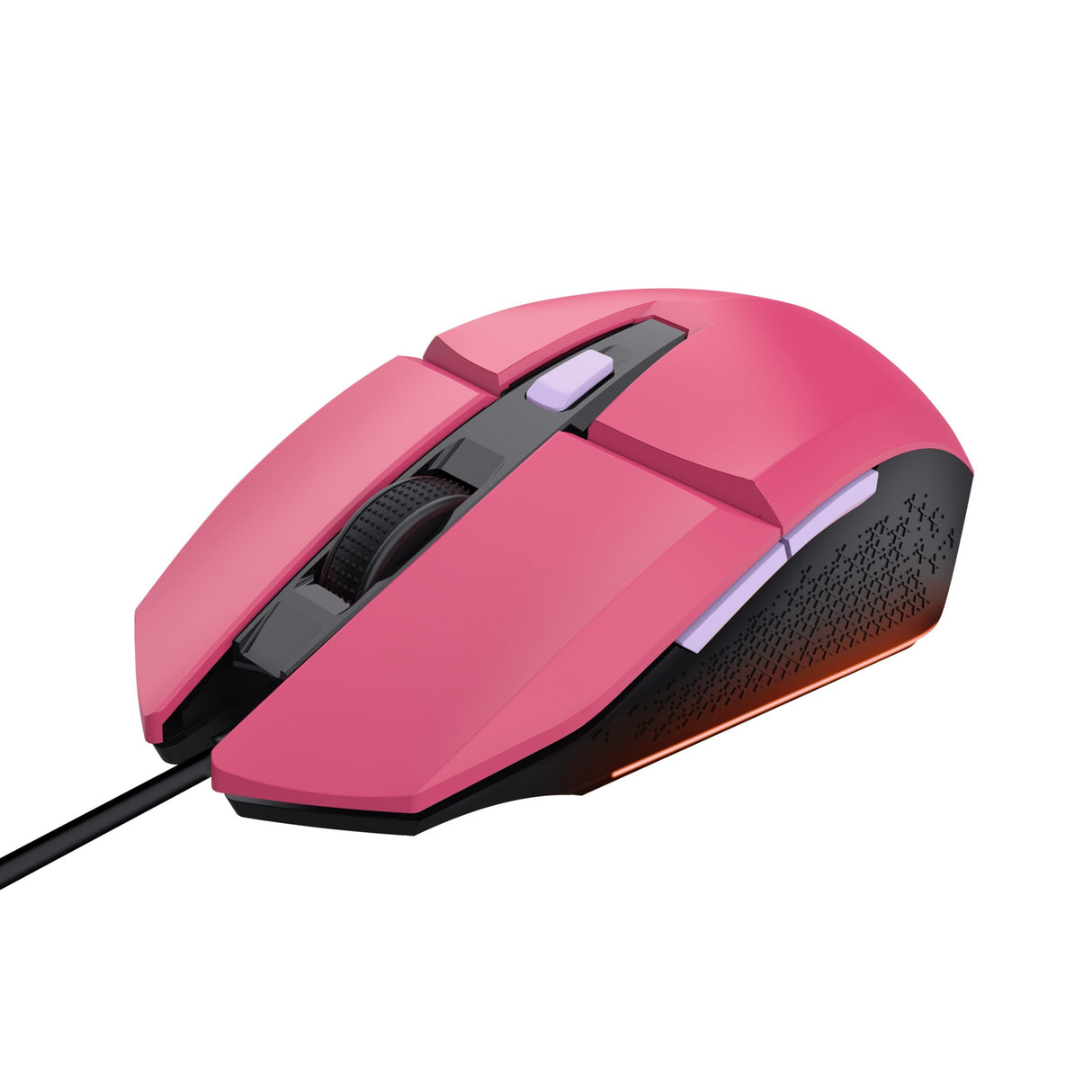 Auriculares  Trust Gxt 790 Alámbrico  Juego Negro, Rosa