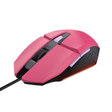 Auriculares  Trust Gxt 790 Alámbrico  Juego Negro, Rosa