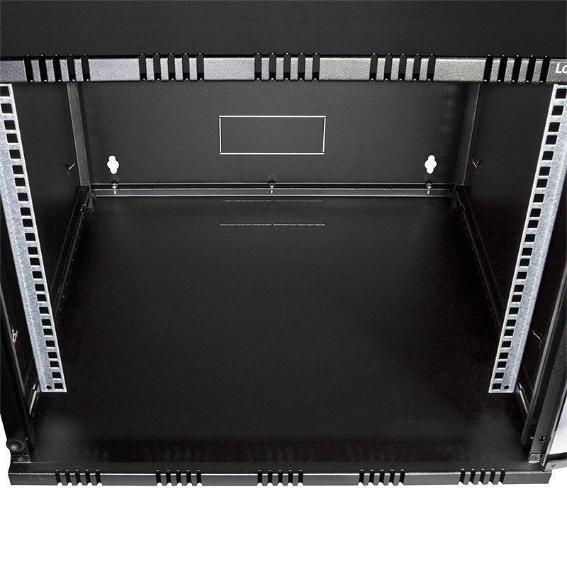 19" Wallmount Soho Box 9u 540*550, Flatpack, Negro