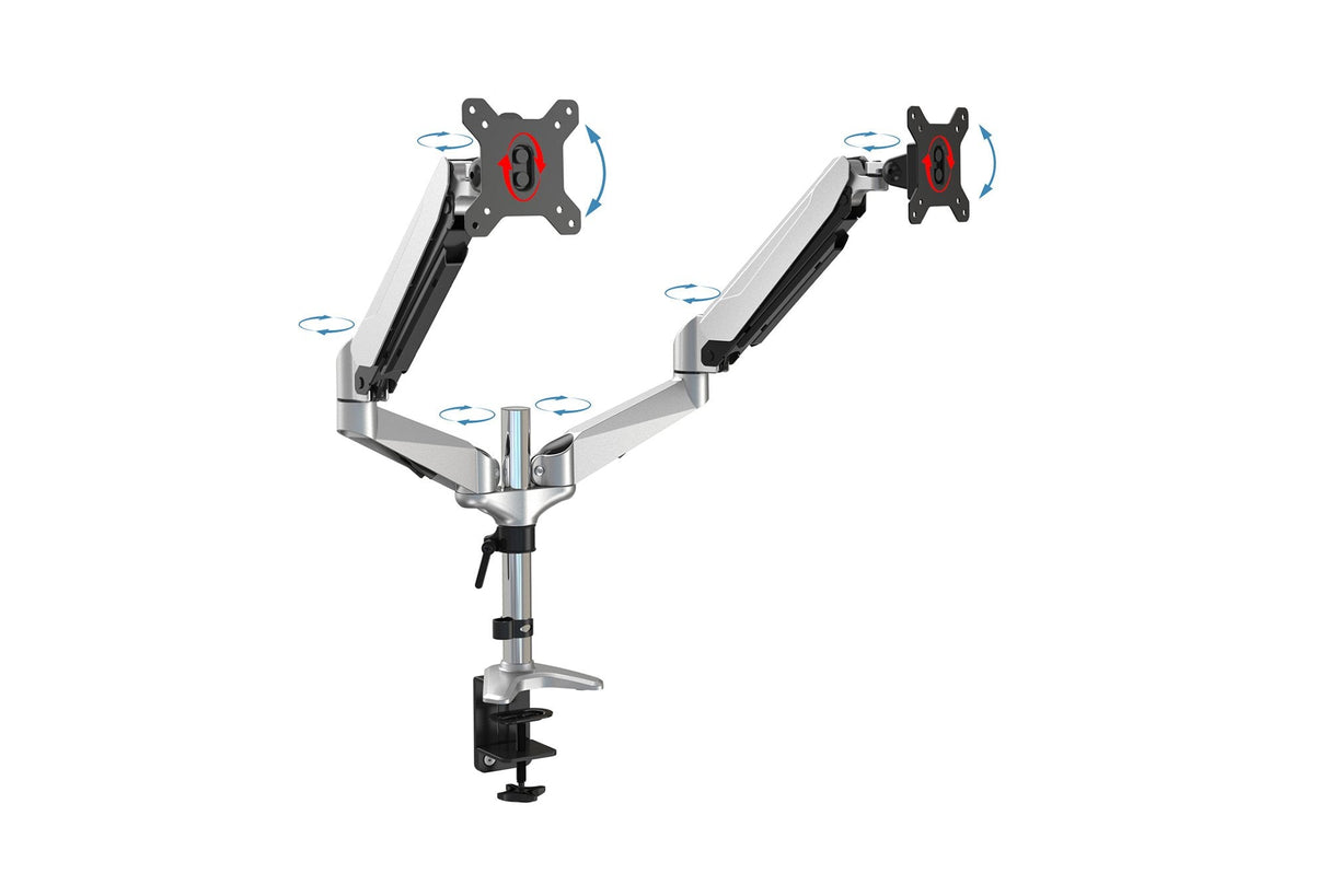 EAN 4016032385370 - Digitus DA-90353 soporte para monitor 68,6 cm (27") Escritorio Negro, Plata imagen 7