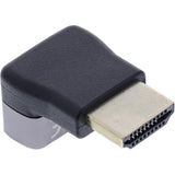 Inline® Hdmi Adapter, Hdmi A Plug / Socket, 90° Down, 8k Uhd