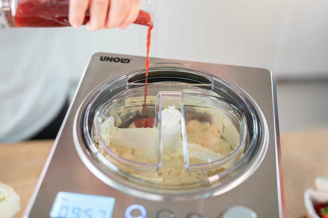 Unold 48872 Máquina De Helados Cremosos 2l 180w Acero Inoxidable