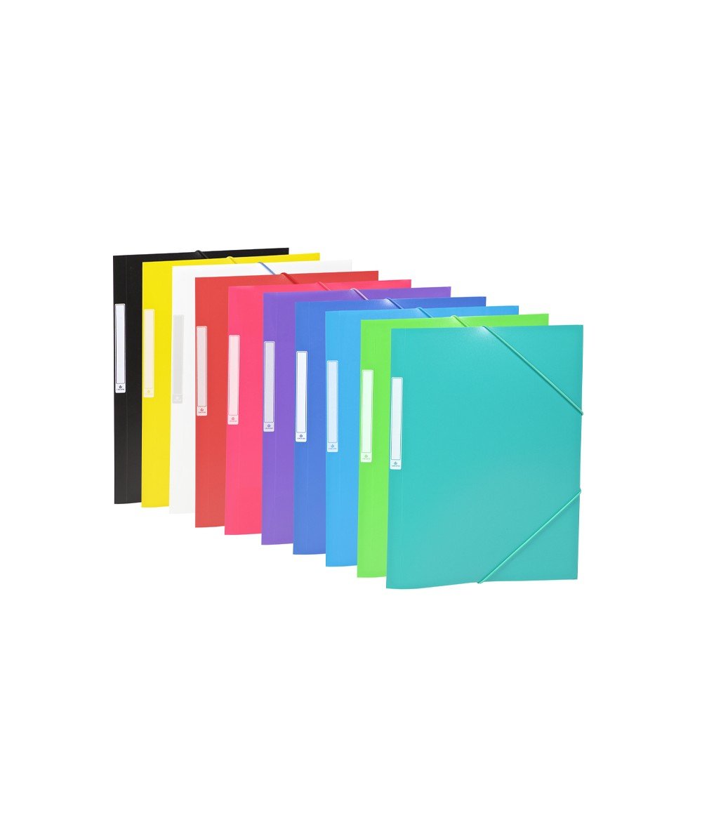 Carchivo Carpeta 3 Solapas Folio C/Gomas Pp Opaco Expositor 50 C/Surtidos