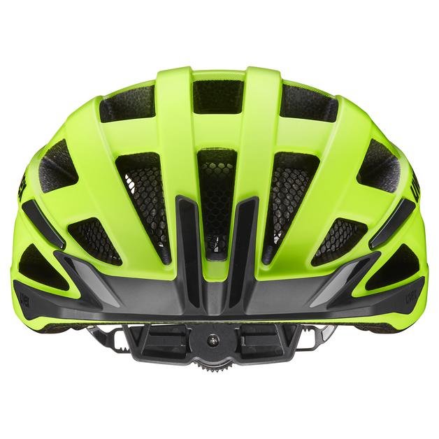Casco De Ciclismo Uvex I-Vo 2 56-60cm, Amarillo Neón/Negro Mate