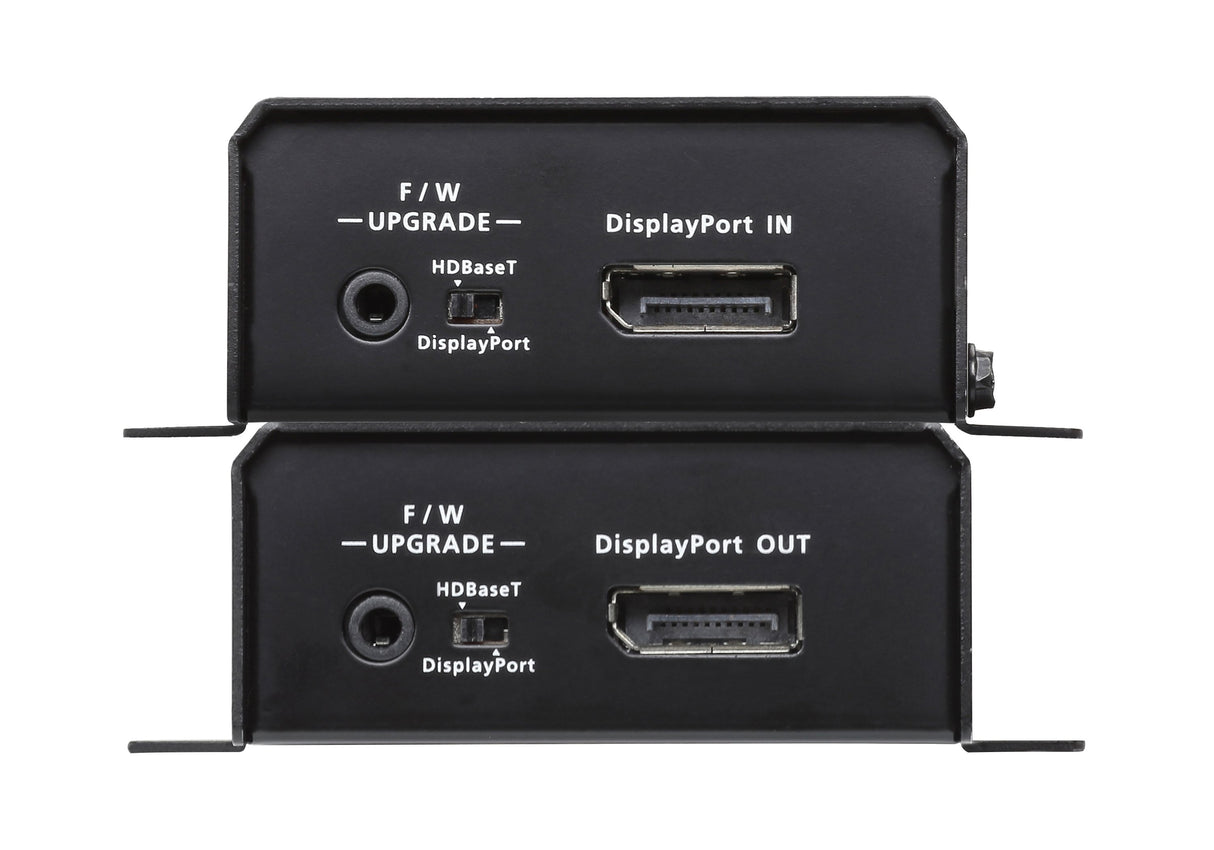Extensor Aten Displayport Hdbaset-Lite, Ve901, Transmisor + Receptor, Hasta 70m, Con Fuente De Alimentación