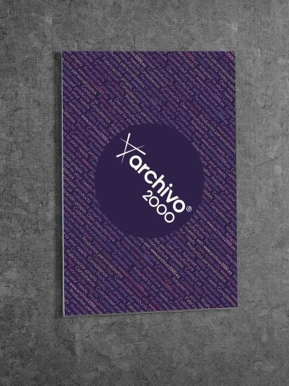 Archivo 2000 Expositor Mural Archivo 2000 "Premium" Con Adhesivo Din A4 Vertical Espesor 3 Mm 210x300 Mm