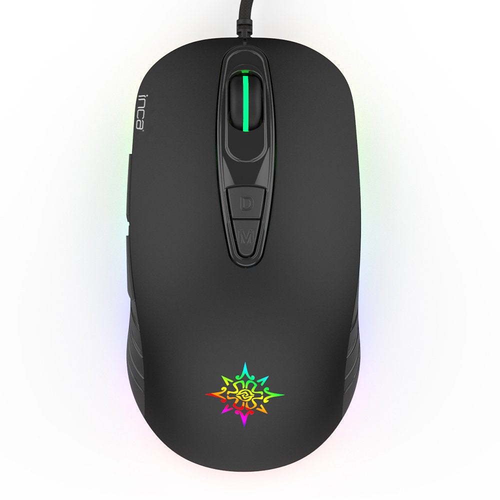 Ratón Gaming Inca Phaldor Rgb Macro Keys Professional