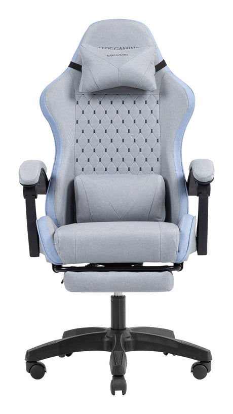 EAN 8435693112969 - Mars Gaming MGCXFSBL silla para videojuegos Silla para videojuegos de PC Asiento acolchado Azul, Gris imagen 1
