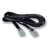 Efb Modularcable Schwarz, 2 X Rj10 (4 4) Stecker, 1:1, 1,0 M