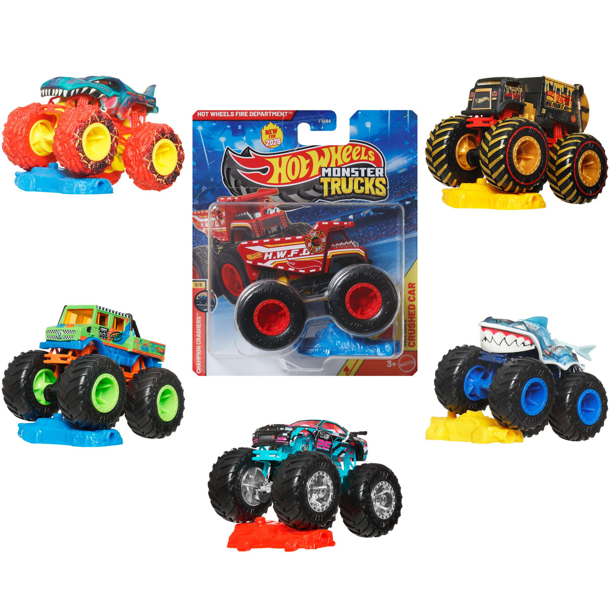 EAN 0887961705393 - Hot Wheels Monster Trucks FYJ44 vehículo de juguete imagen 4