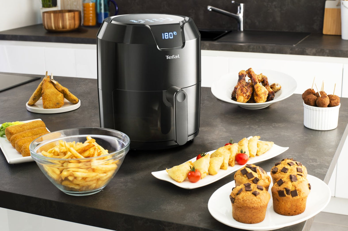 Freidora De Aire Tefal Easy Fry Precision 4.2l Ey4018  Negro
