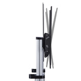 EAN 0065030906302 - StarTech.com 1110C-MOBILE-TV-CART soporte para TV 2,54 m (100") Negro, Plata imagen 6