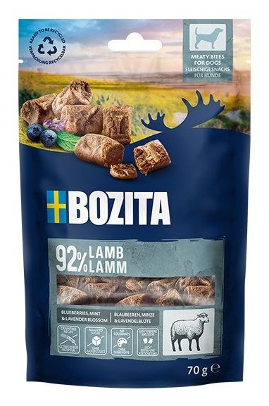 Bozita 9118611 Premio Y Golosina Para Perro Y Gato Snacks Cordero 70 G