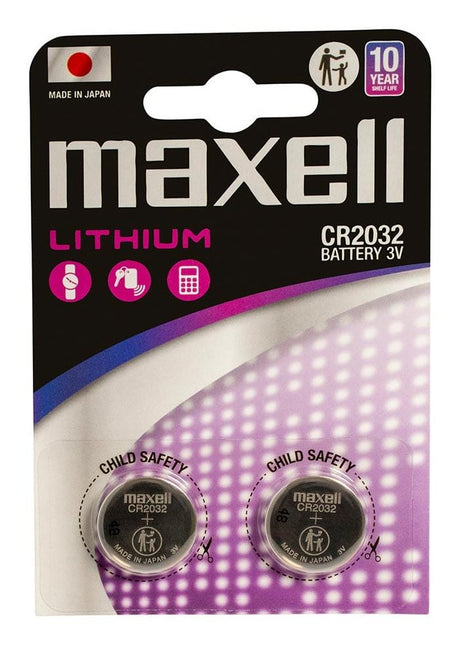 EAN 4902580787806 - Maxell 12238500 pila doméstica Batería de un solo uso CR2032 Lithium-Manganese Dioxide (LiMnO2) imagen 1