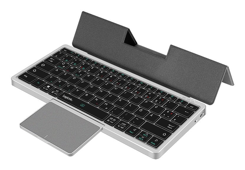 Logilink Multi-Device-Tastatur Bt 5.1 M. Trackpad
