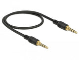 EAN 4043619855926 - DeLOCK 85592 cable de audio 0,5 m 3,5mm Negro imagen 2