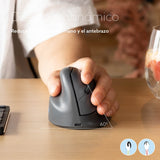 R-Go Ratón He Basic Ergonómico Izquierda Bluetooth