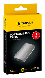 EAN 4034303035601 - Intenso TX800 1 TB USB Tipo C USB 3.2 Gen 2x2 Antracita imagen 4