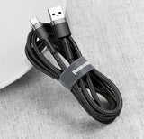 Baseus Cafule Cable Usb Usb 2.0 0,5 M Usb A Usb C Negro