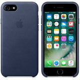 Apple Case Iphone 7 Leather Case Midnight Blue Mmy32zm-A