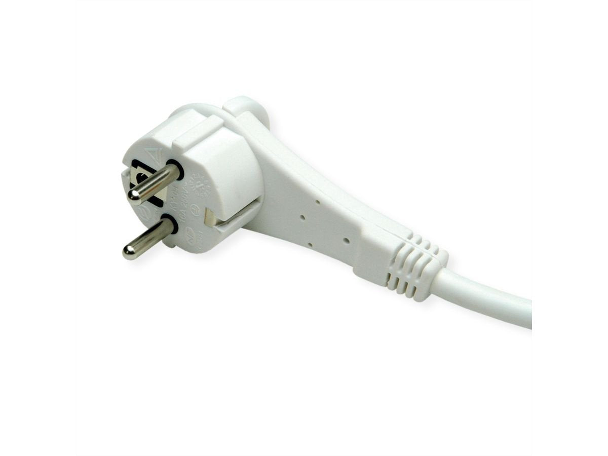 Roline 4-Fach Steckdosenleiste Mit Schalter, Rund, Usb-Charger A+C, Blau, 1,5 M