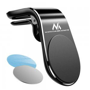 Soporte De Teléfono Para Coche Maclean, Magnético, Universal, Para Rejilla De Ventilación, Material Abs, Mc-326